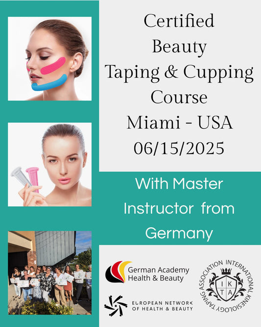 Certified Beauty Taping & Cupping Course Miami - USA